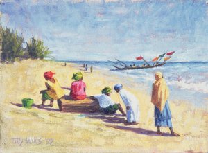 La Plage à Abene, Sénégal, 1997 - Tilly Willis
